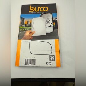 New Burco Door Mirror Glass , PN# 3702 For 98-03 Volkswagen Passat Right Lens